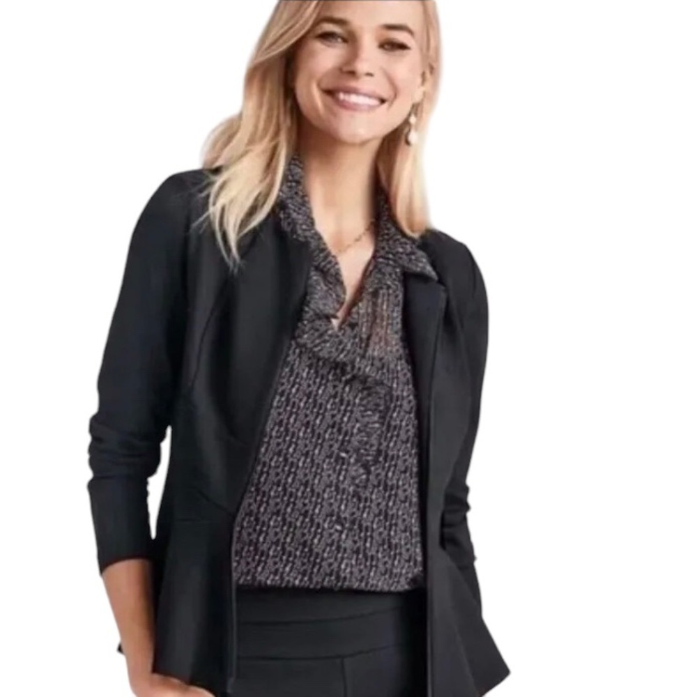 Cabi Music Note Ruffled Blouse